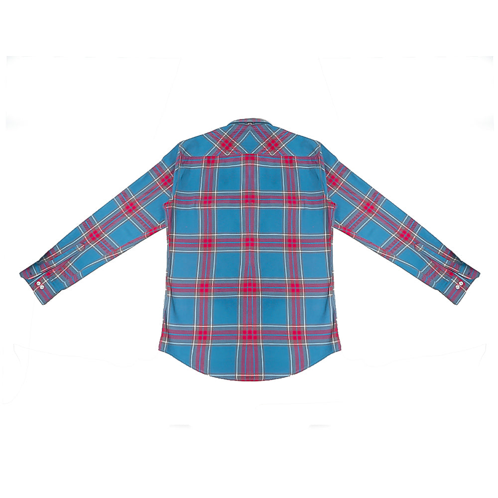 Pink Checkered Brushed Shirt