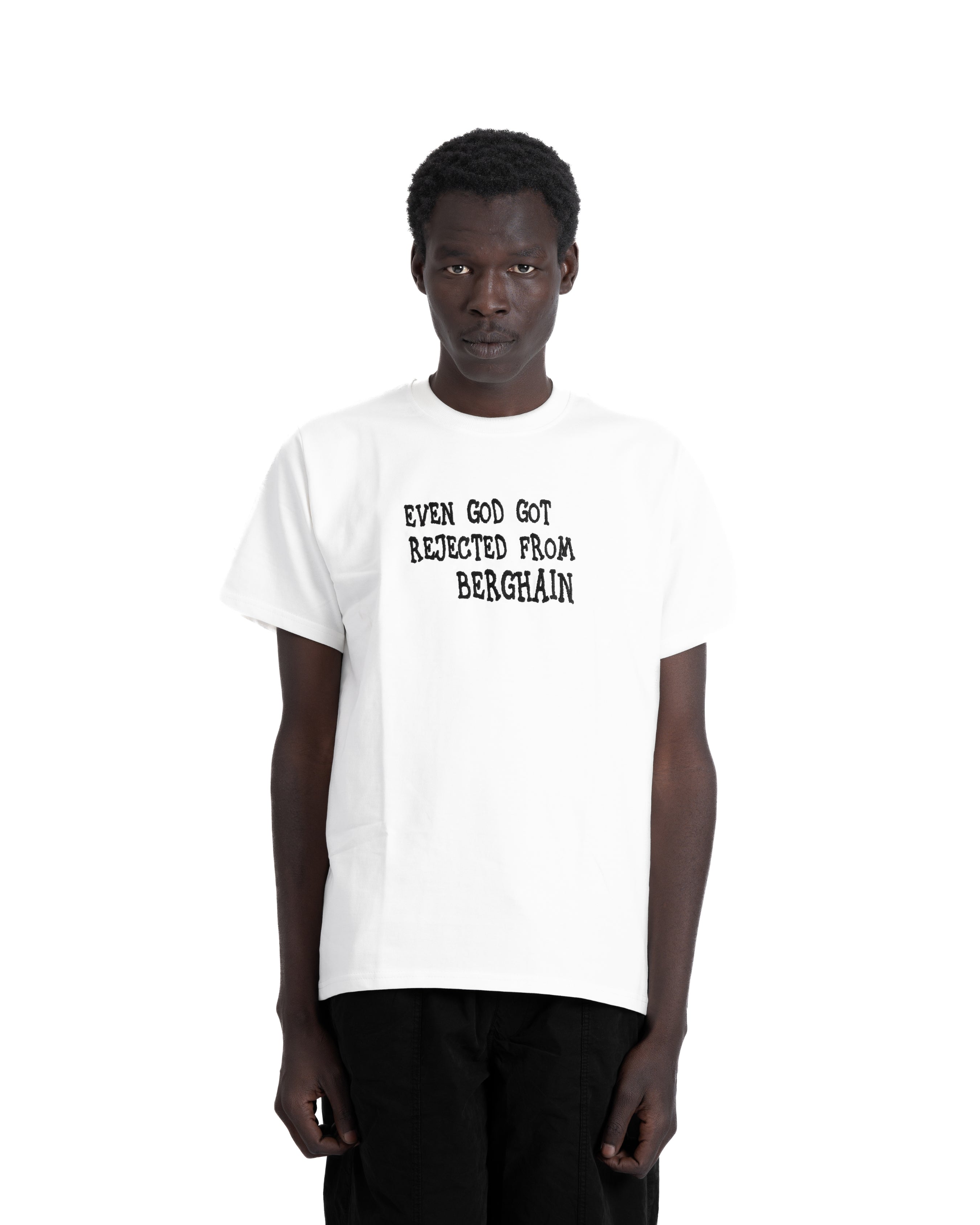BERGHAIN TEE IN WHITE