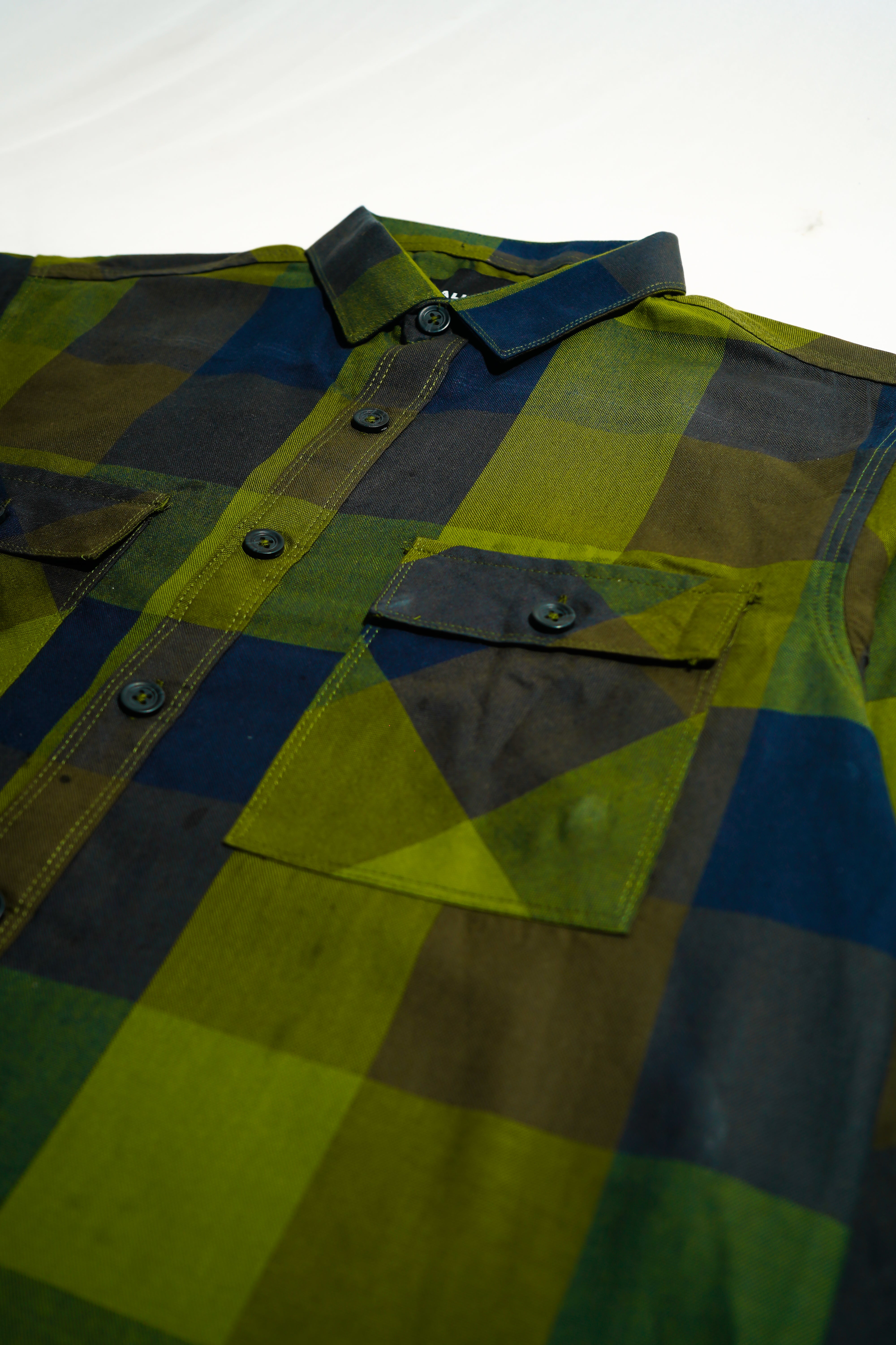 Green Plaid Shirt