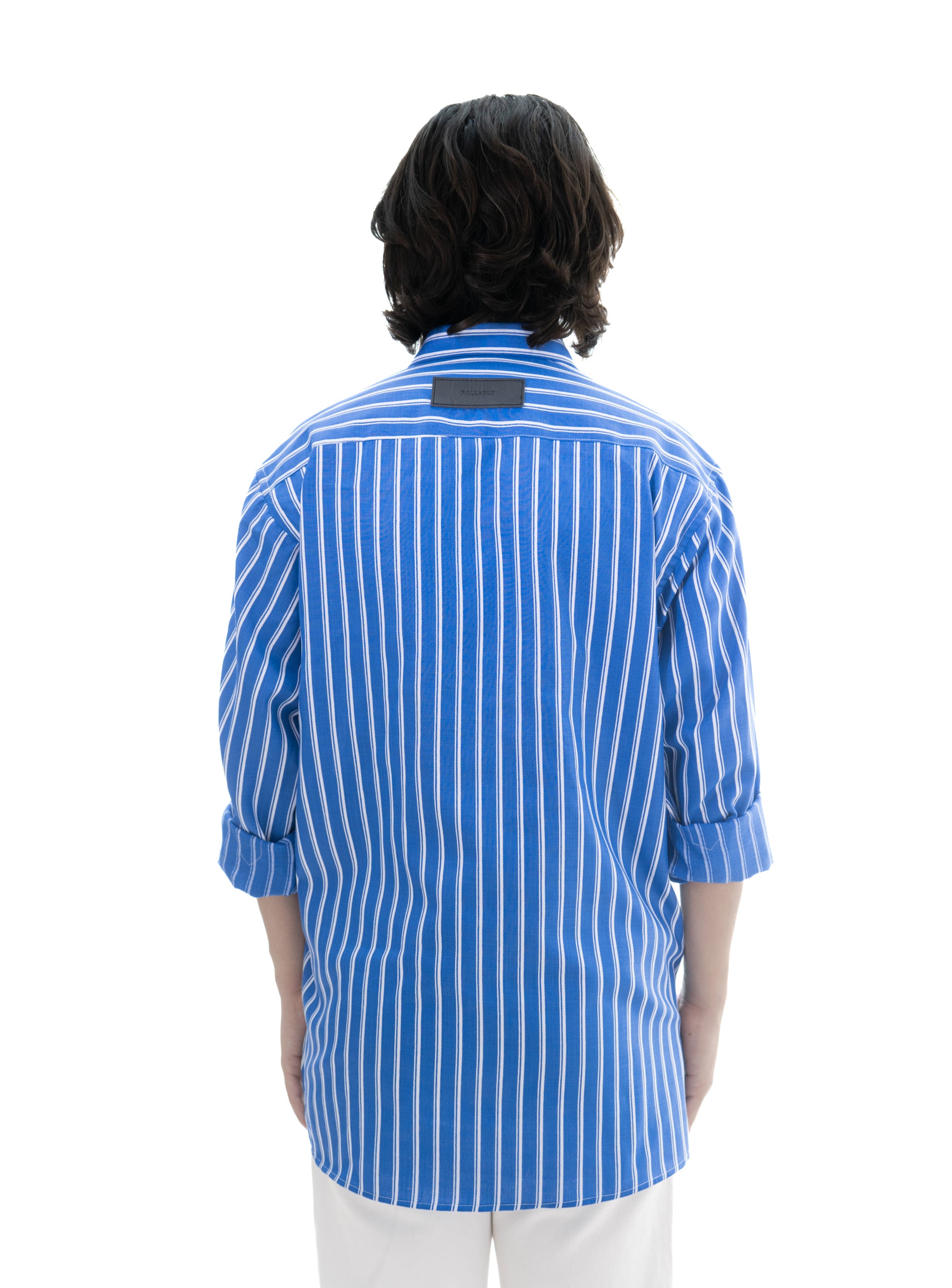 White striped shirt