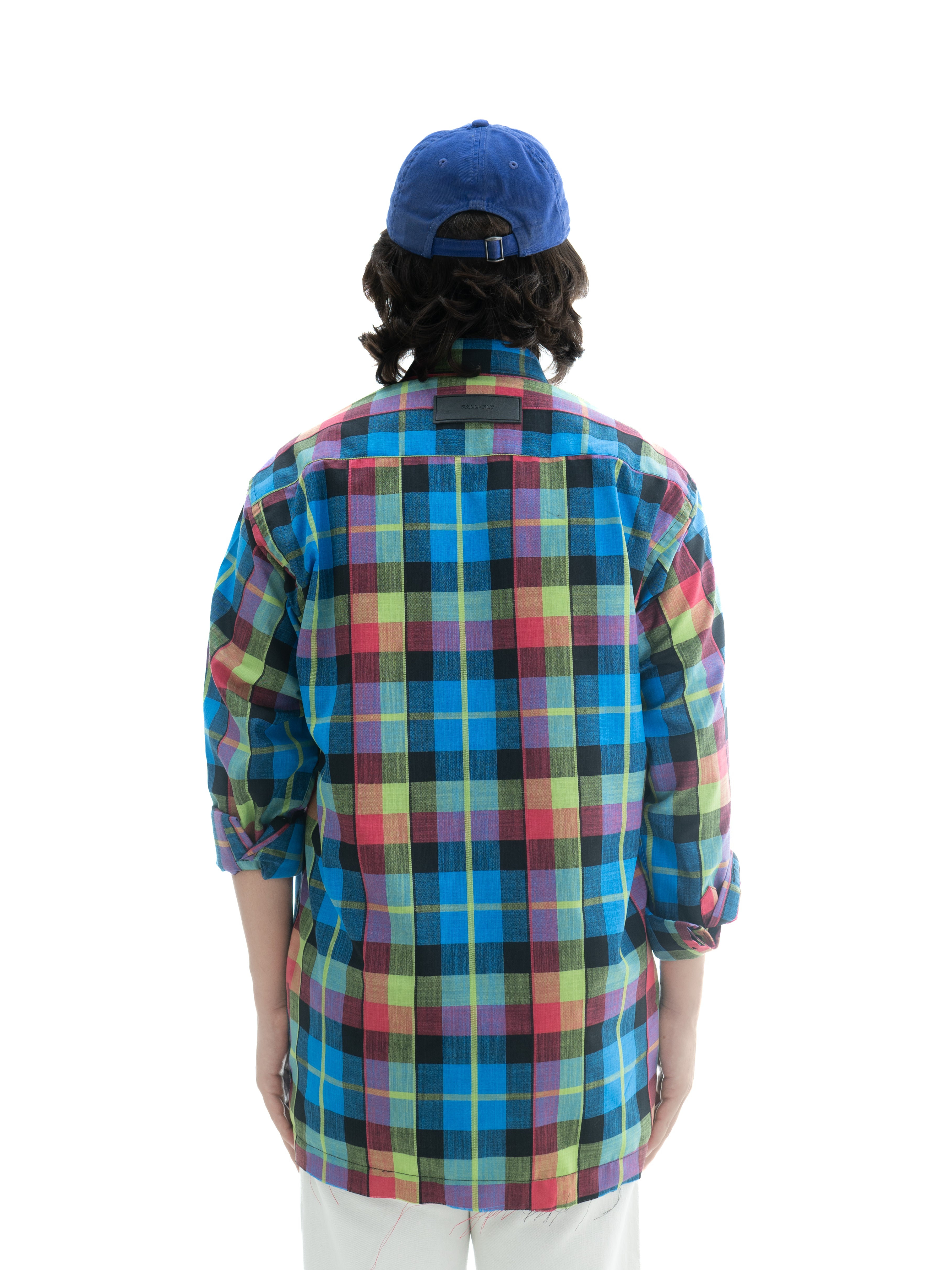 multi color checkered flannel shirt