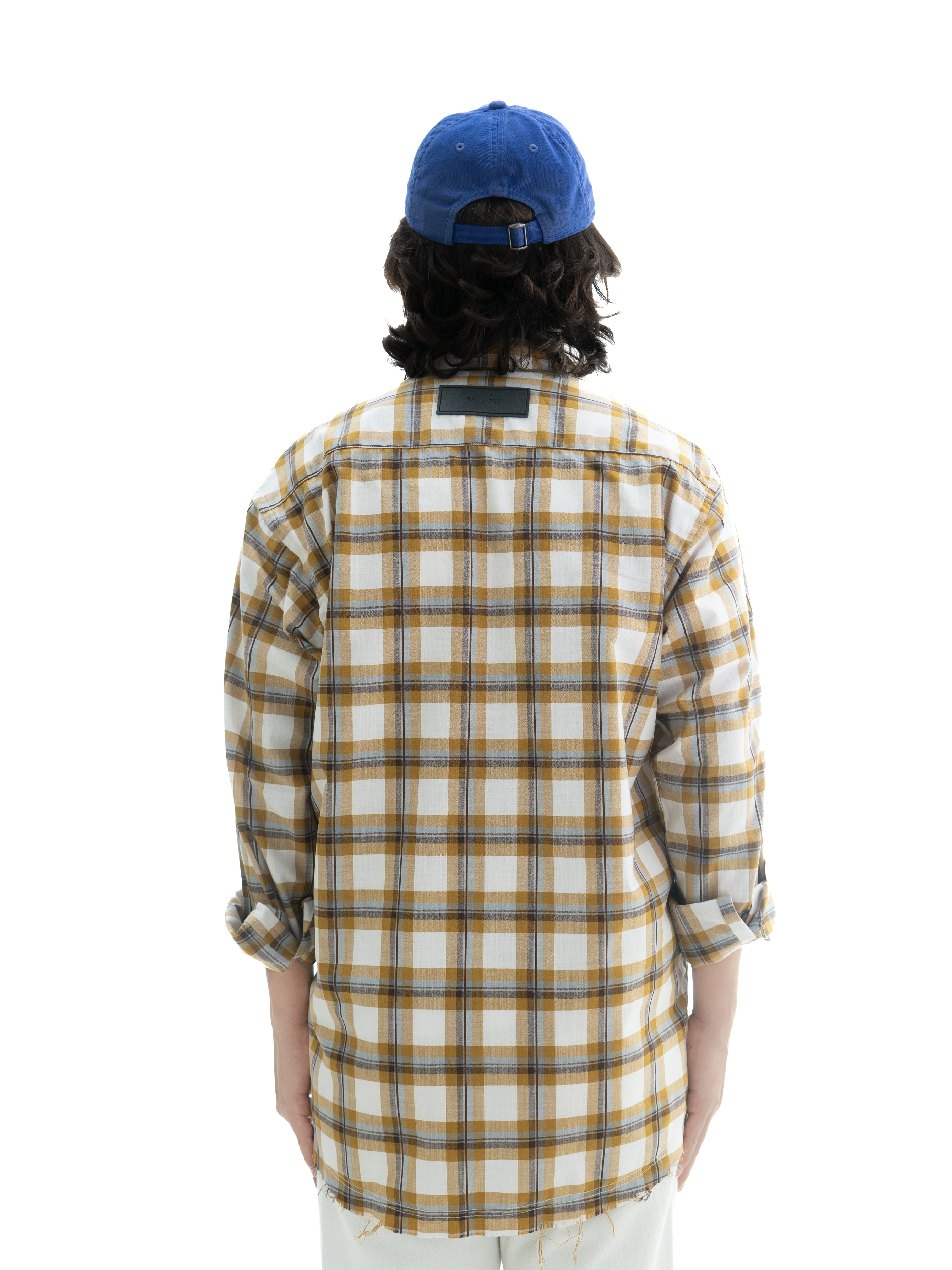 Big checkered flannel shirt