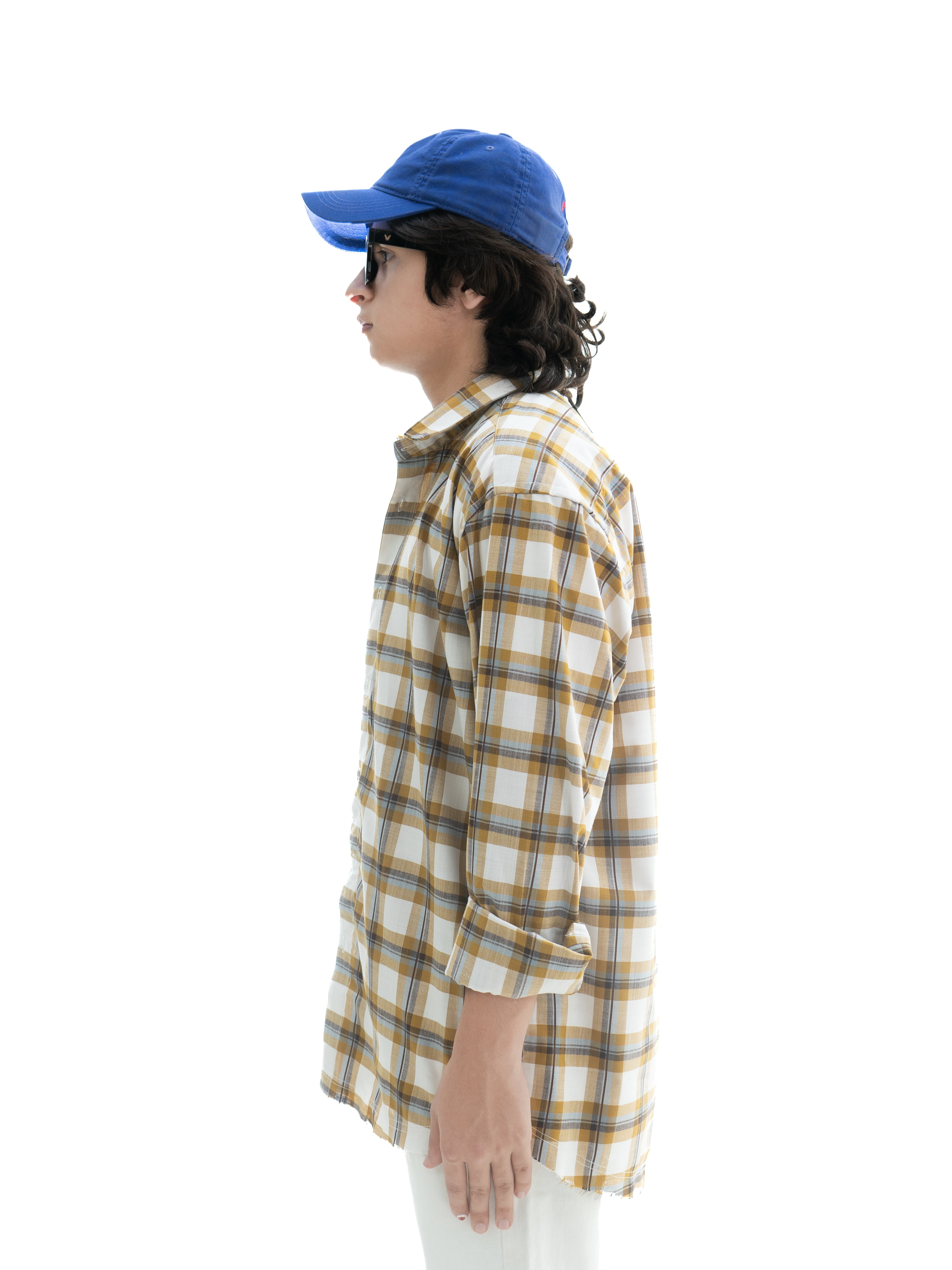 Big checkered flannel shirt