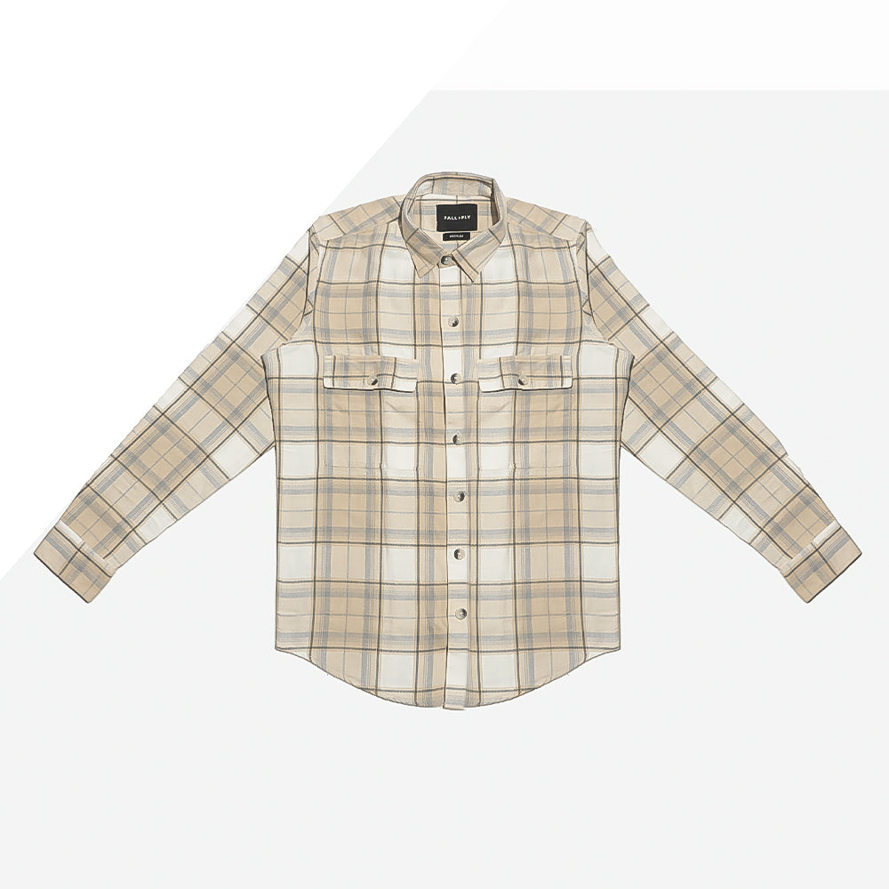 Beige Brushed Shirt