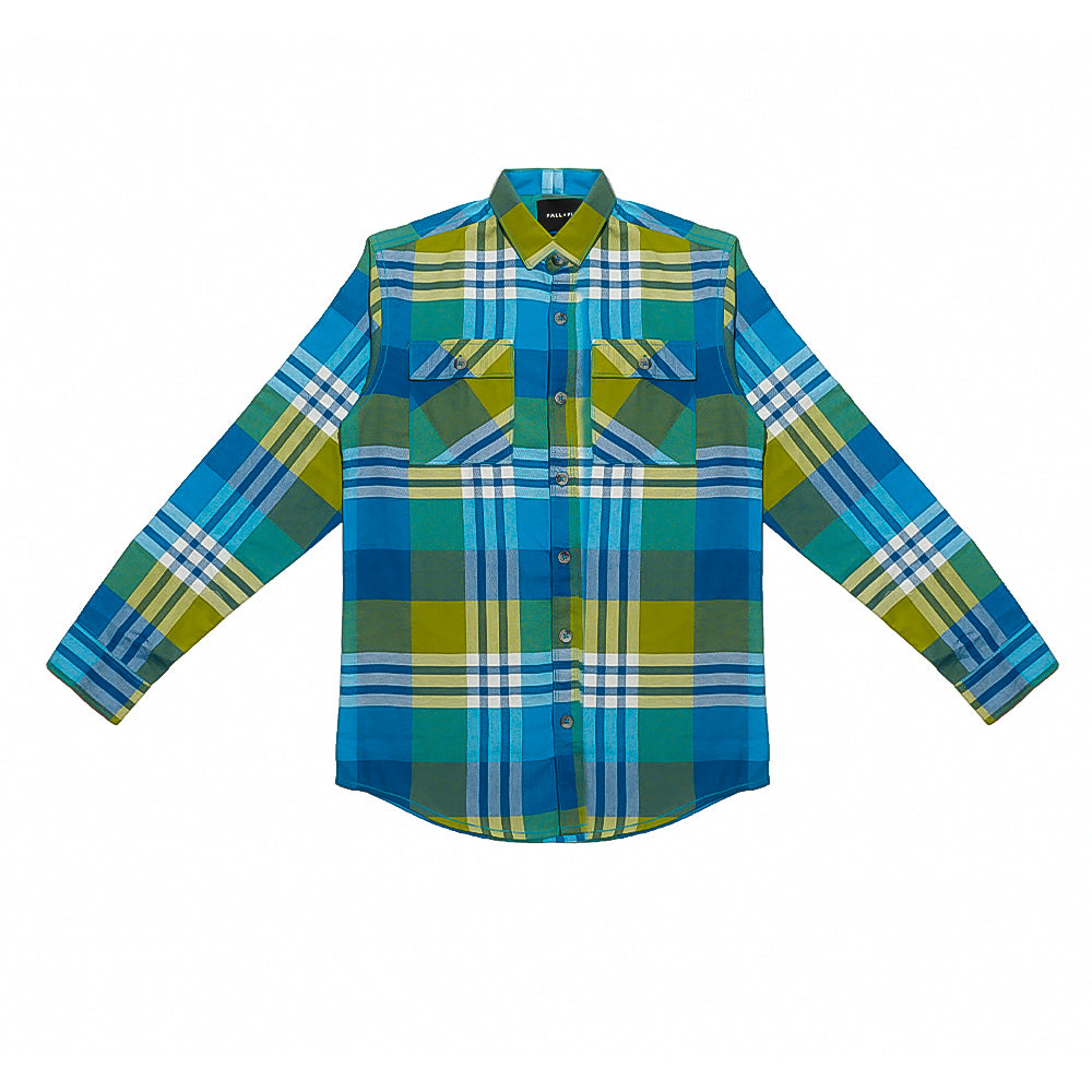 Blue Plaid Shirt