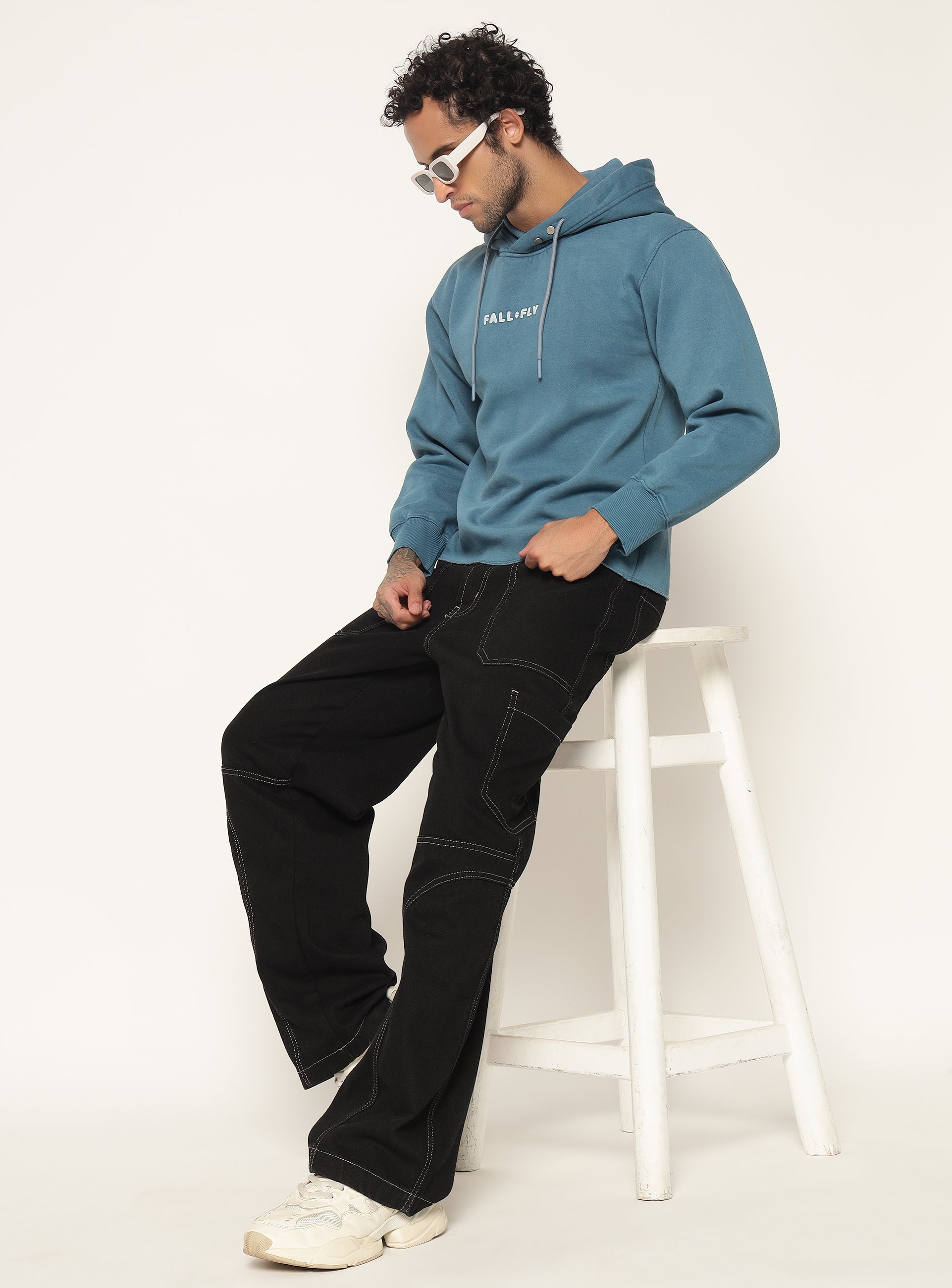 Signature Hoodie in Blue