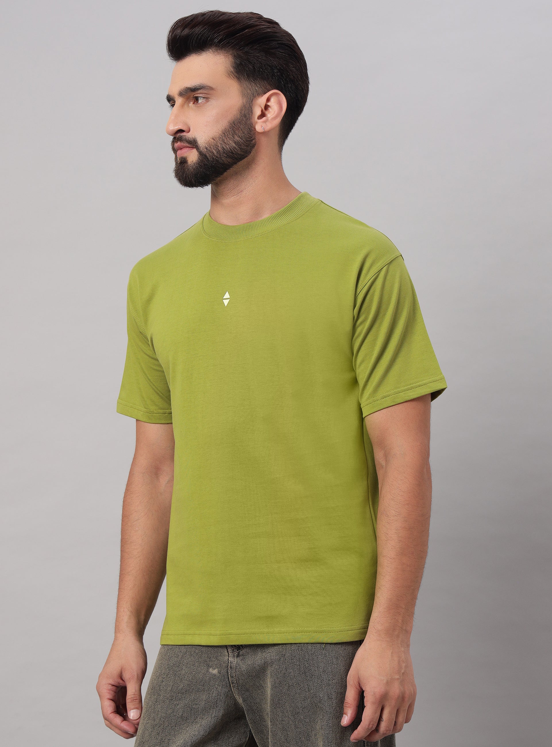 Motif tee in Green