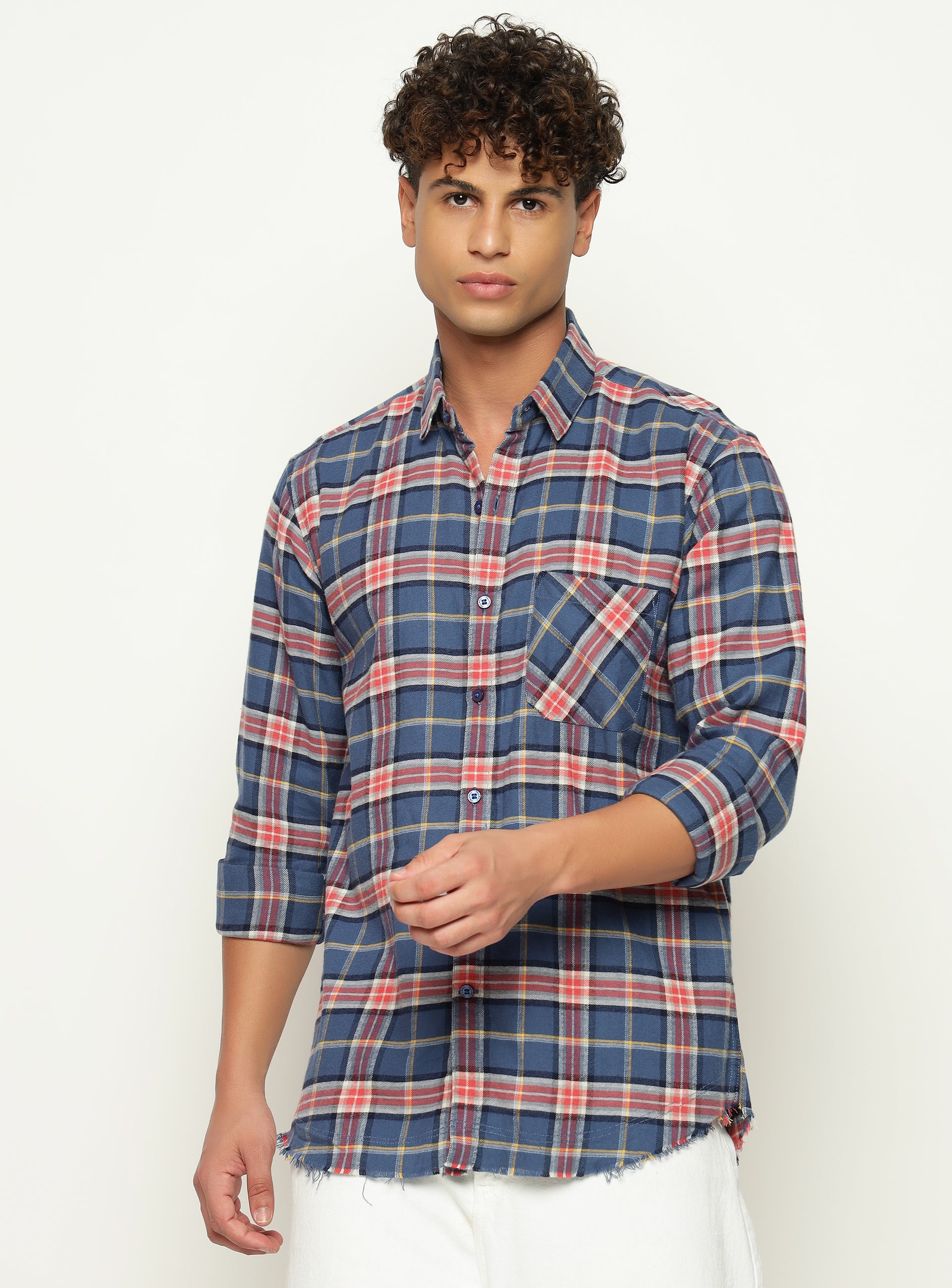 Pop checkered shirt