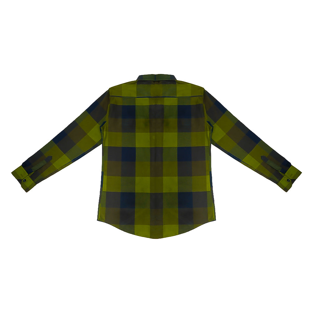 Green Plaid Shirt